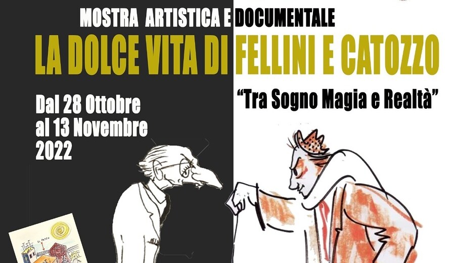 La Dolce Vita di Fellini e Catozzo: tra sogno, magia e realtà