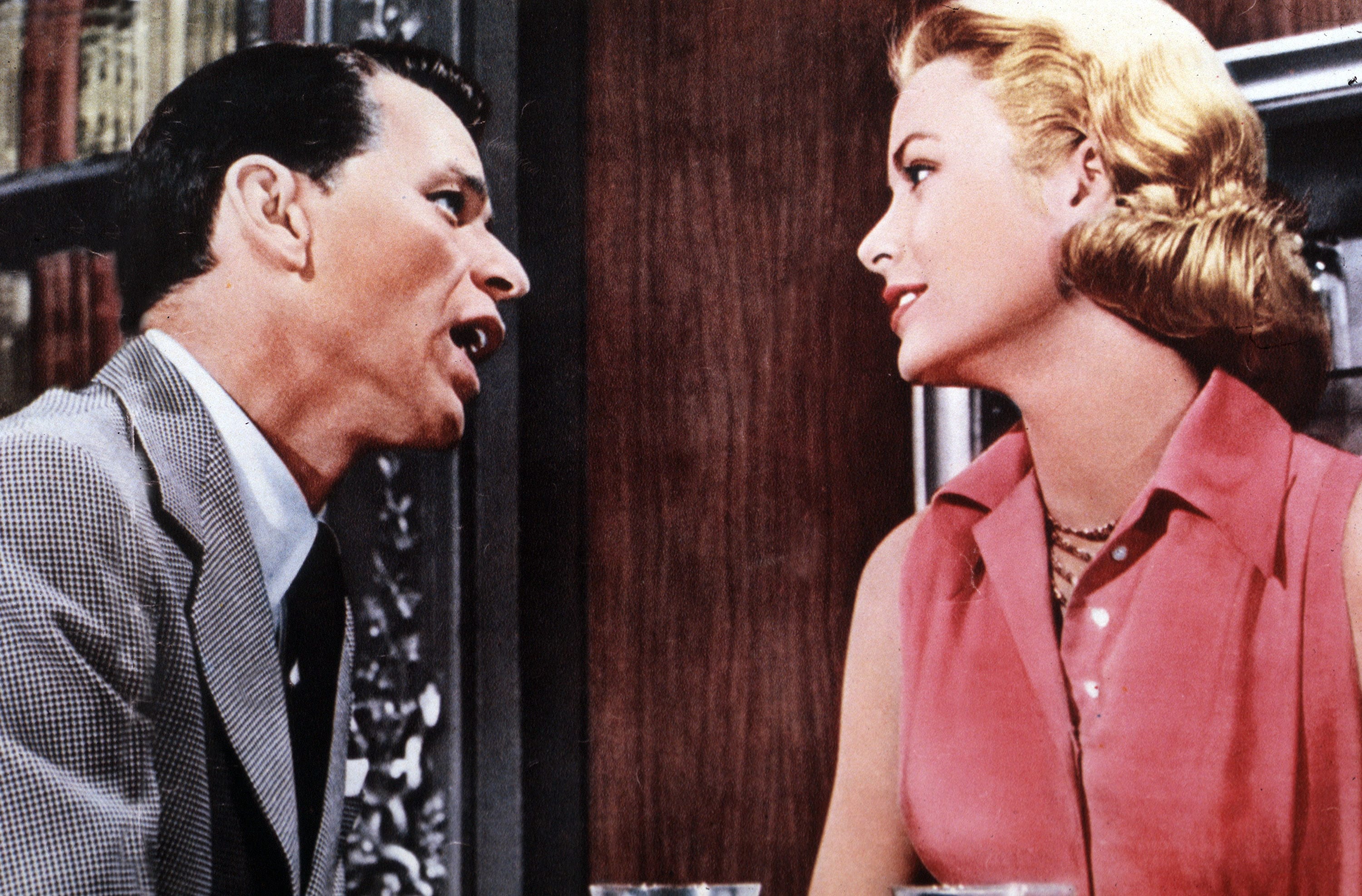 Con Frank Sinatra in Alta società 1956
