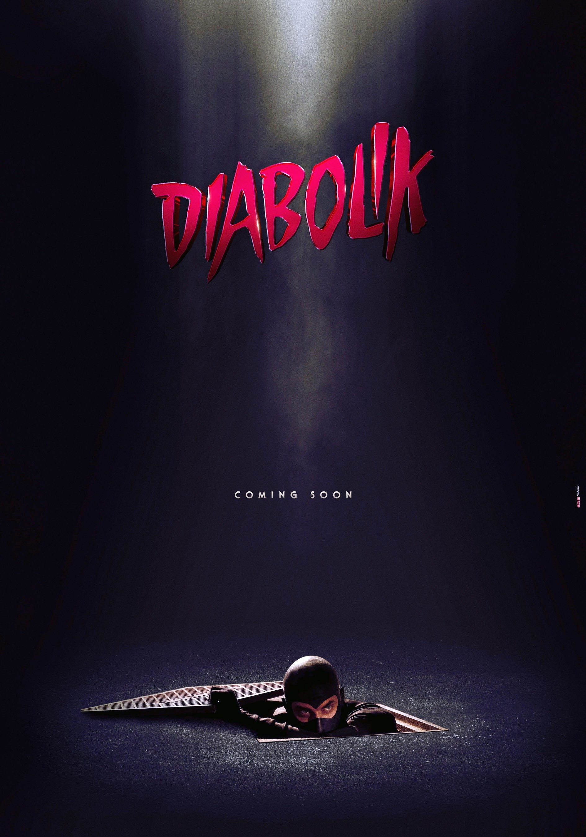 La locandina del film Diabolik, al cinema dal 31 dicembre 2020
