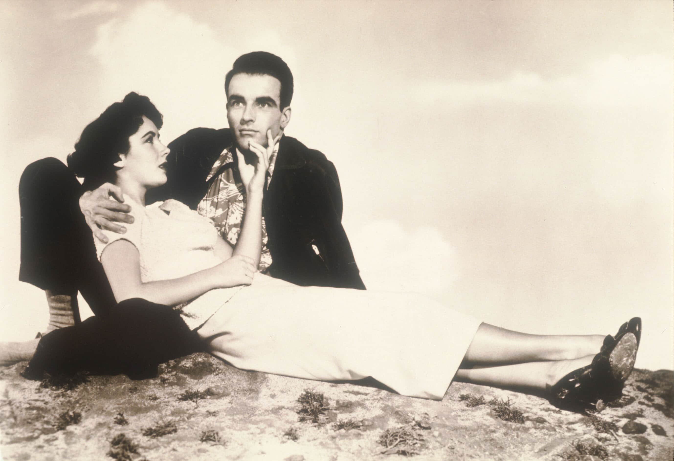 Una scena del film "Un posto al sole" del 1951. Liz e Montgomery Clift