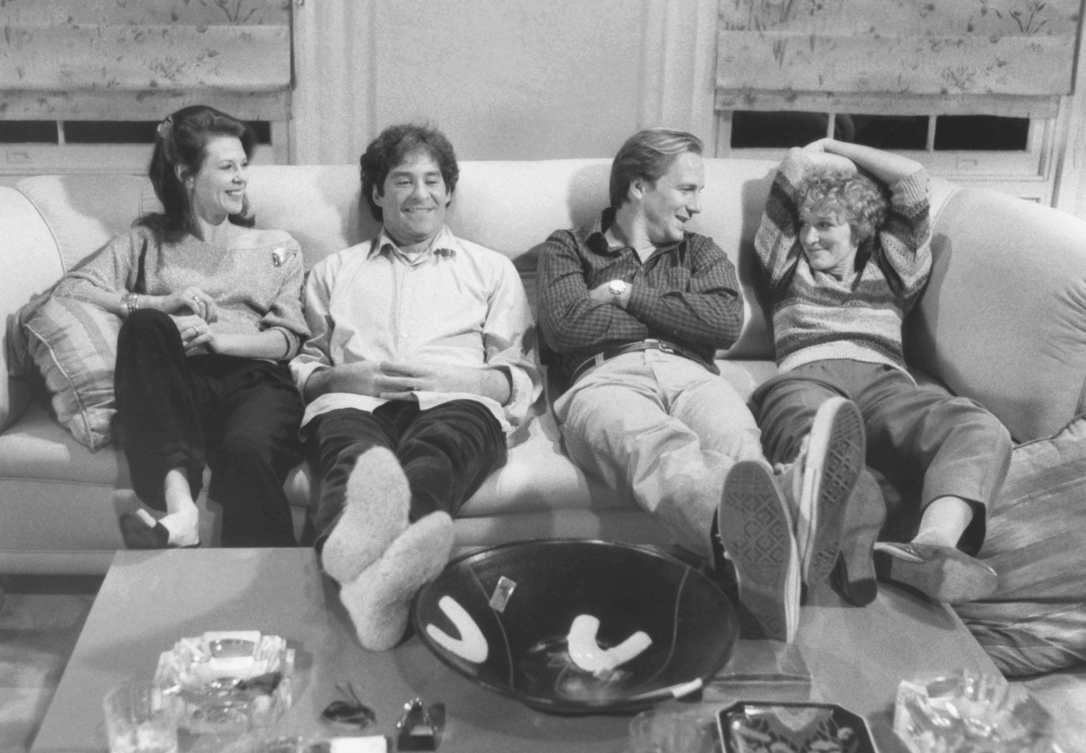 Il cast de "Il grande freddo", 1983