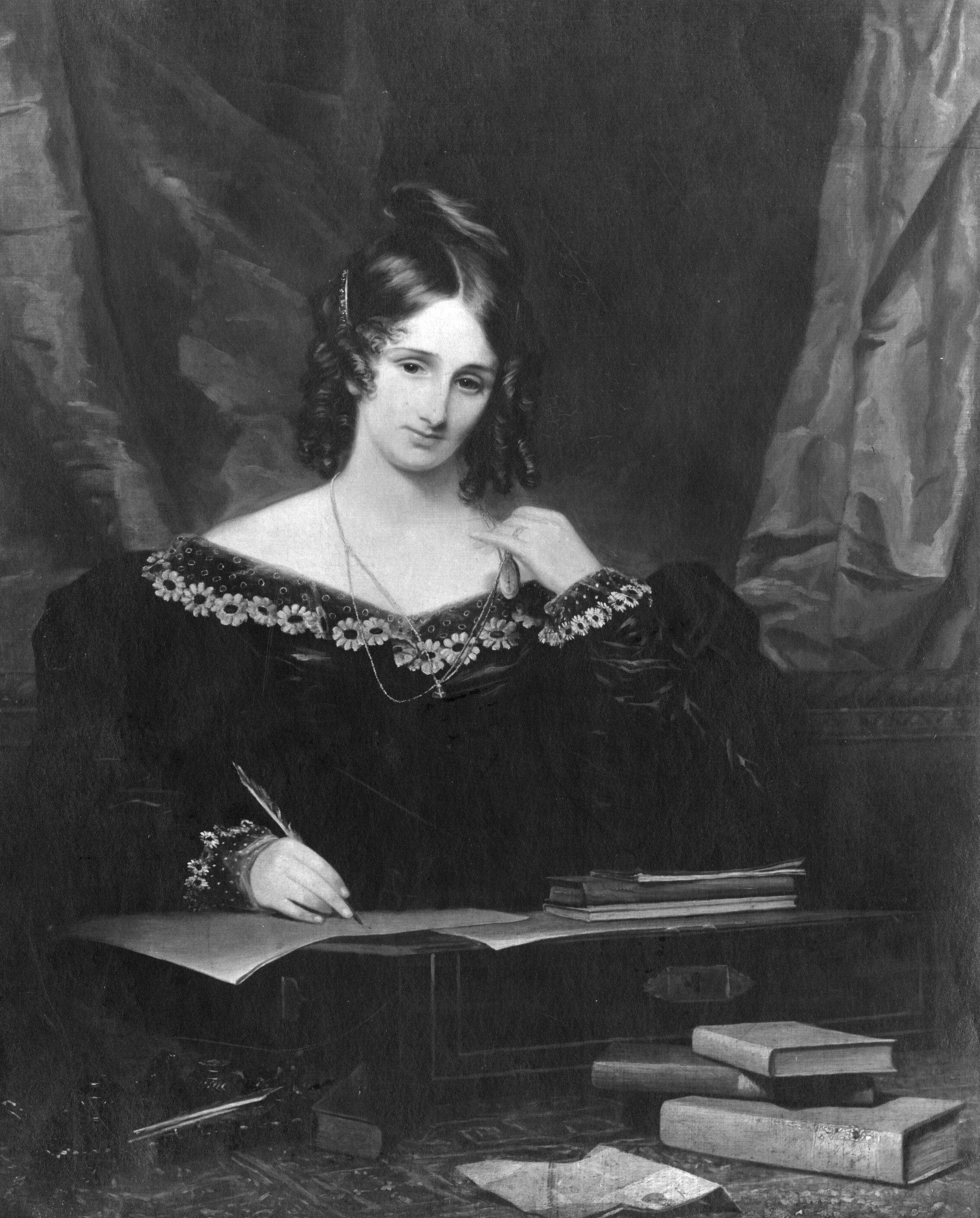 Mary Shelley pubblicò per la prima volta Frankenstein o il moderno Prometeo in forma anonima, per dare a intendere che fosse scritto da un uomo