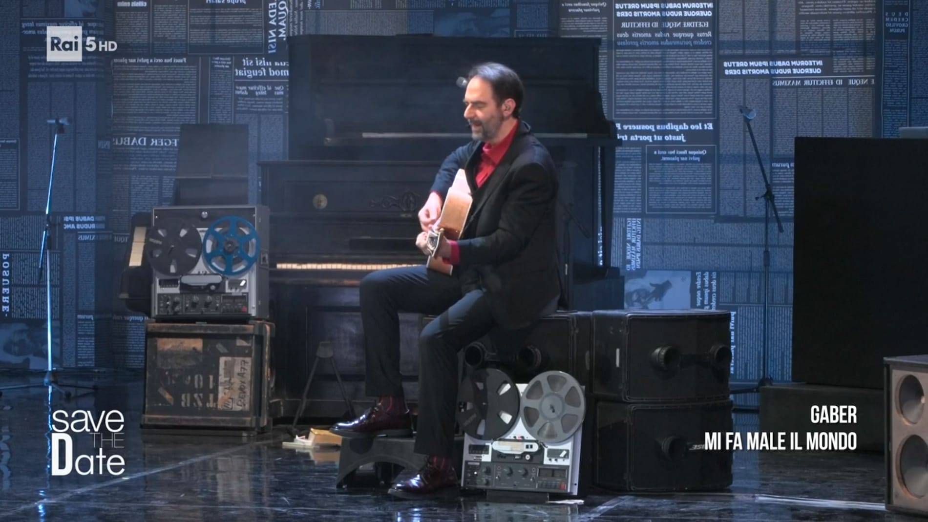 Gaber. Mi fa male il mondo