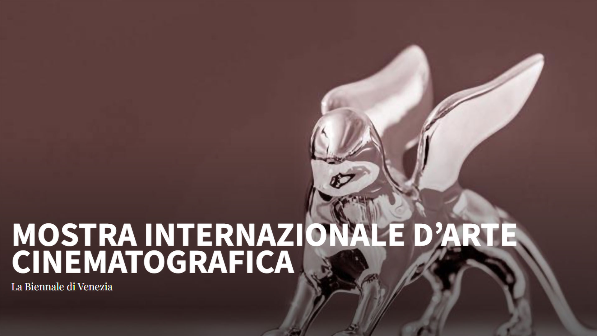 Venezia 83 : tutti i vincitori