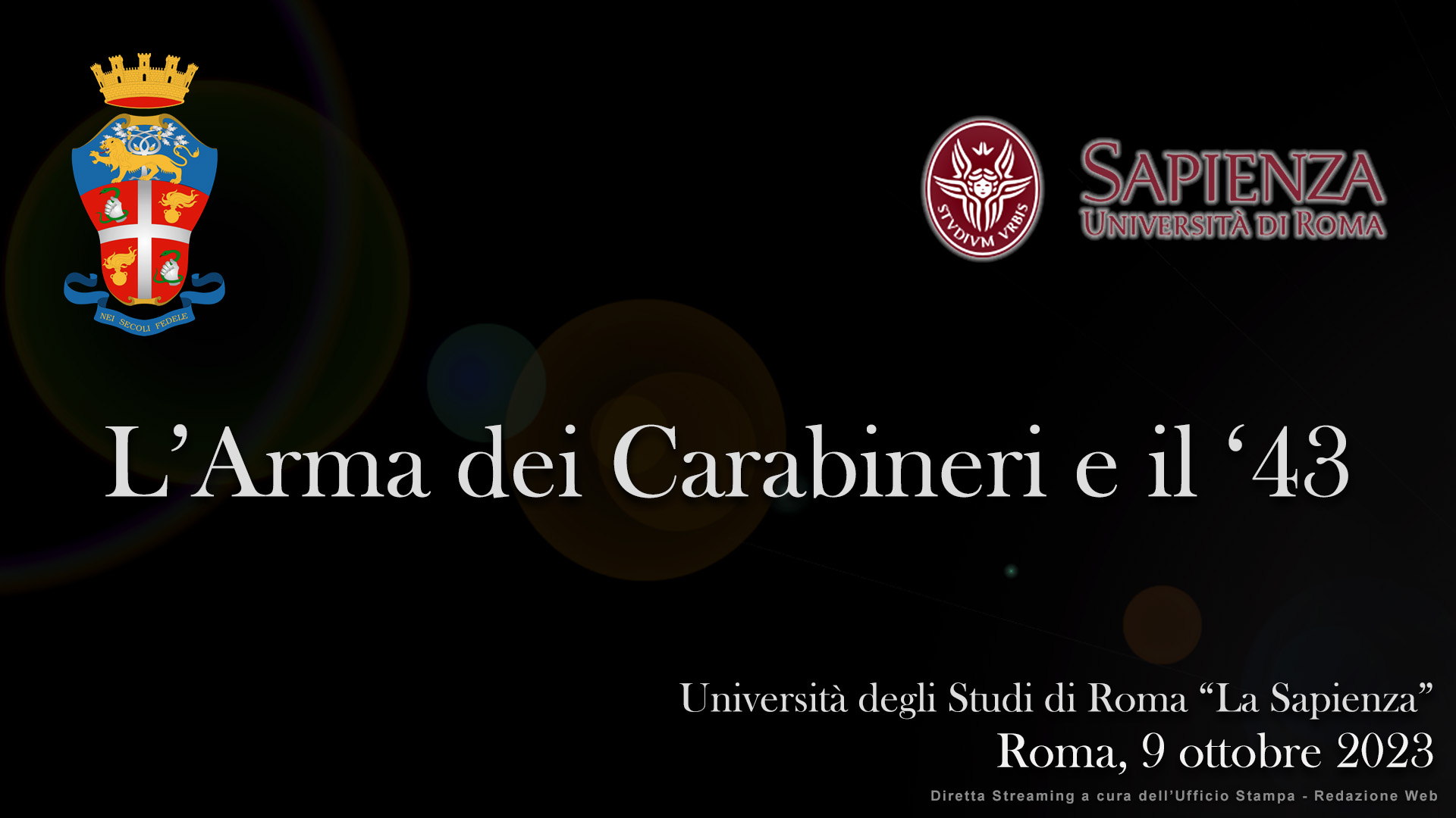 L'Arma dei Carabinieri e il '43 - Rai Cultura