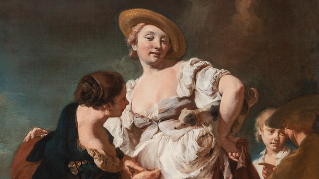 Recenti restauri. L'indovina di Giambattista Piazzetta