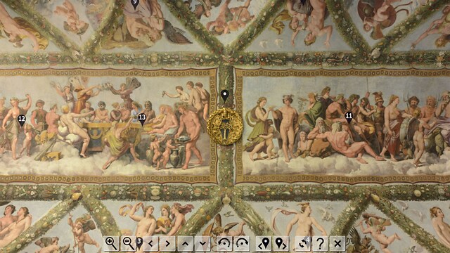 La Loggia di Villa Farnesina diventa digitale
