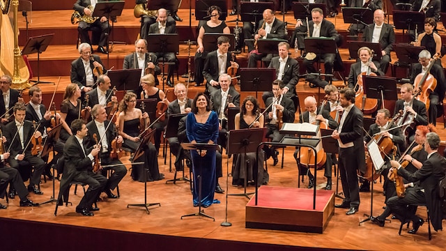 Krassimira Stoyanova e Juraj Valčuha con l'Orchestra Rai 