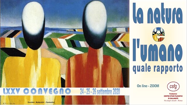 La natura e l'umano: quale rapporto