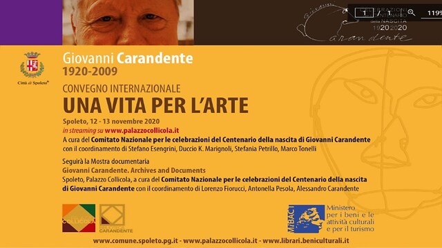 Giovanni Carandente, una vita per l'arte