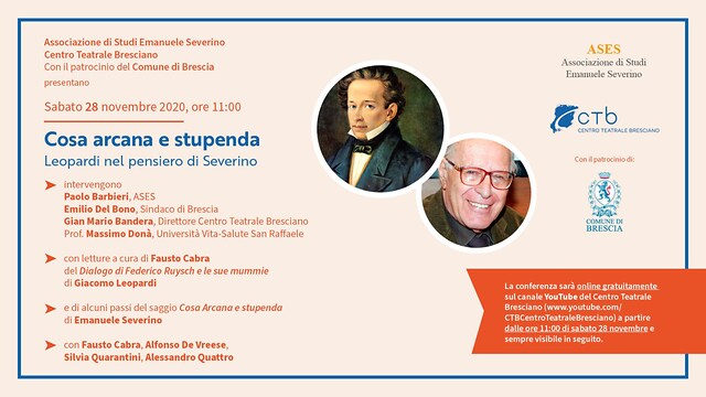 Cosa arcana e stupenda. Leopardi nel pensiero di Emanuele Severino