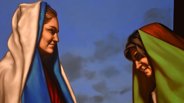 La "Visitazione" di Rodolfo Papa al Collegio