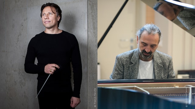 Stefano Bollani e Kristjan Järvi con l'Orchestra Rai. In programma il Concerto azzurro