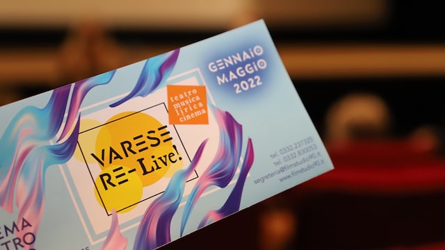 Varese Re-live: quattro mesi di spettacoli dal vivo per rilanciare la cultura