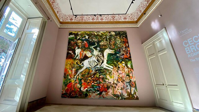 Cecily Brown al Museo e Real Bosco di Capodimonte
