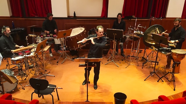 Le sonorità di flauto e percussioni per le Domeniche dell'Auditorium