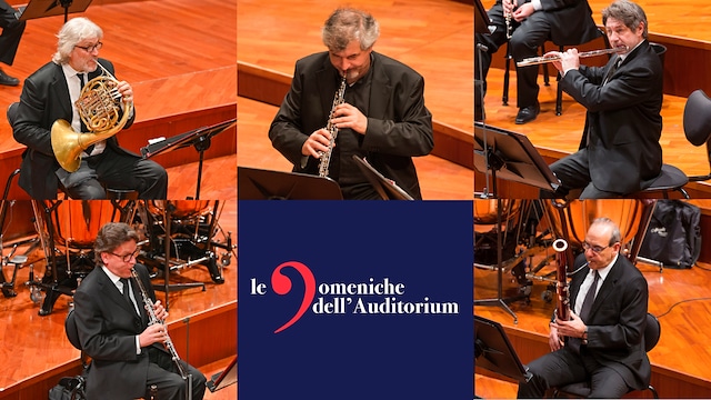 Le Americhe del '900 con il Quintetto a Fiati dell'Orchestra Rai per Le Domeniche dell'Auditorium