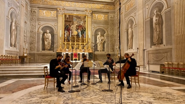 Il Quartetto Antonelliano e Agostino Mattioni per i Concerti del Quirinale