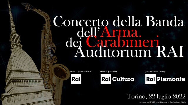 Concerto della Banda dell'Arma dei Carabinieri