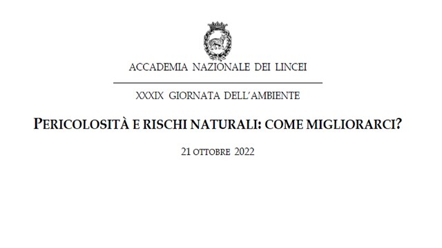 Pericolosità e rischi naturali: come migliorarci?