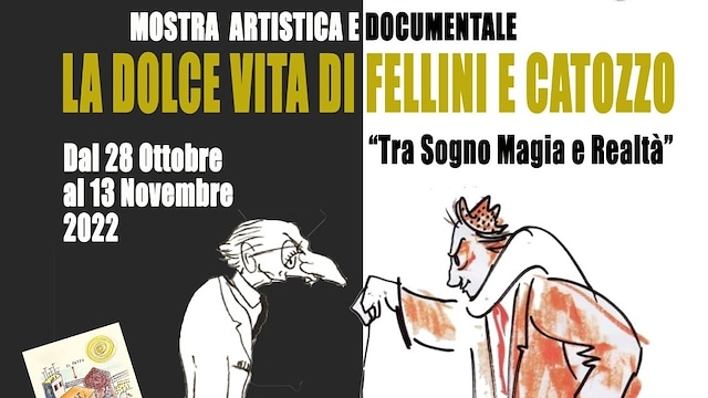 La Dolce Vita di Fellini e Catozzo: tra sogno, magia e realtà
