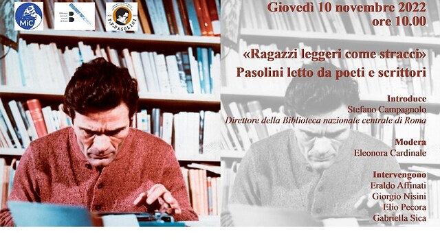 Pasolini letto da poeti e scrittori