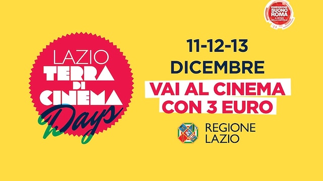 Lazio, Terra di Cinema Days