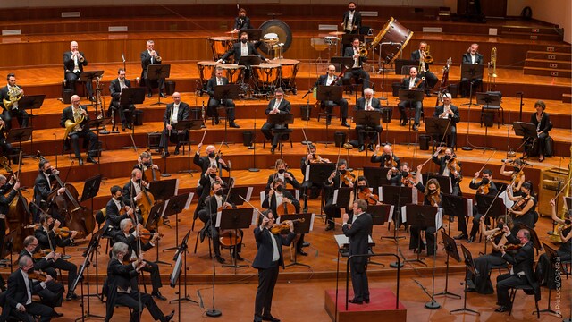 Daniel Harding e Leonidas Kavakos con l'Orchestra Rai
