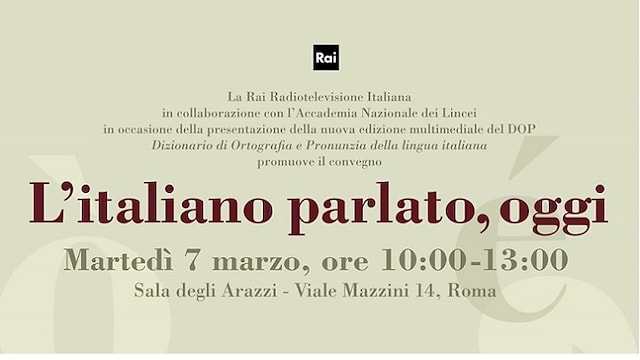 L'italiano parlato, oggi