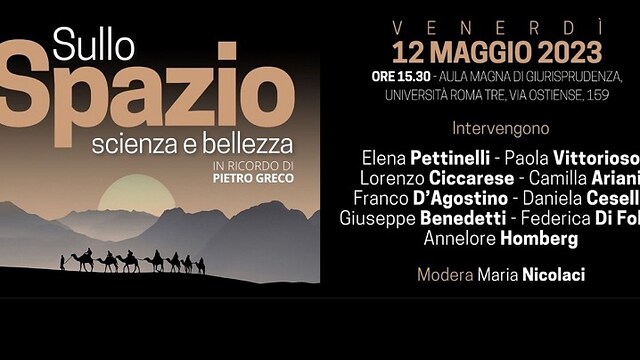 Sullo spazio. Scienza e bellezza
