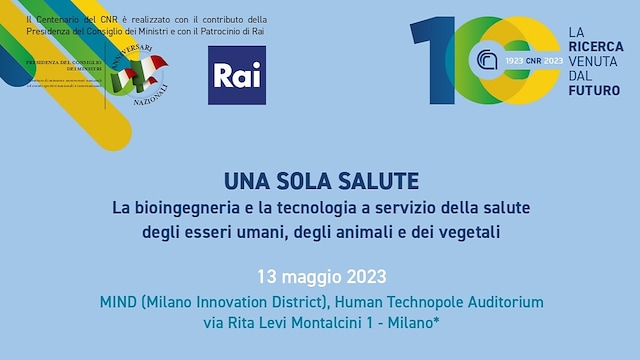 CNR: "Una sola salute"