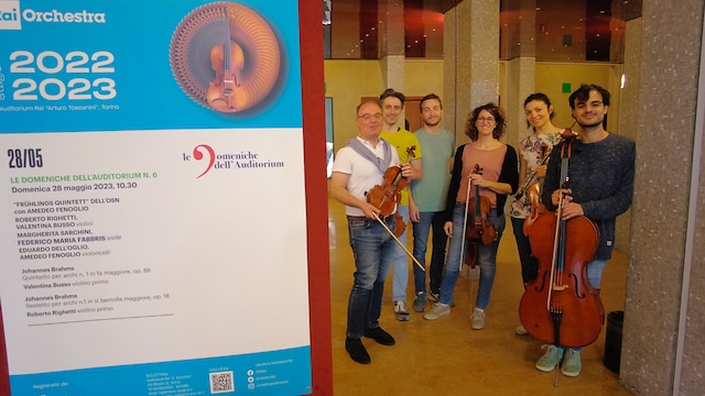 Il Frühlings Quintett dell'OSN Rai per "Le Domeniche dell'Auditorium"