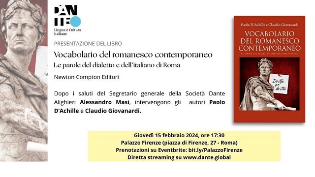 Presentazione del Vocabolario del romanesco contemporaneo