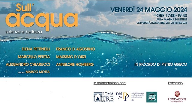 Sull'acqua. Scienza e bellezza