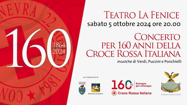 Concerto per i 160 anni della Croce Rossa Italiana
