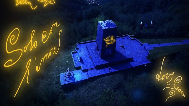 Sant'Anna di Stazzema si illumina di Pace