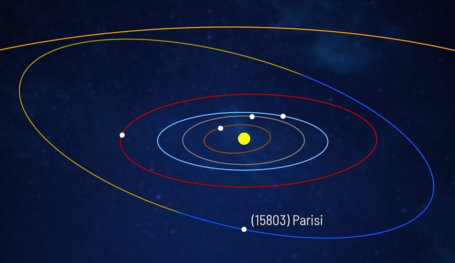 Un asteroide intitolato al Nobel Giorgio Parisi