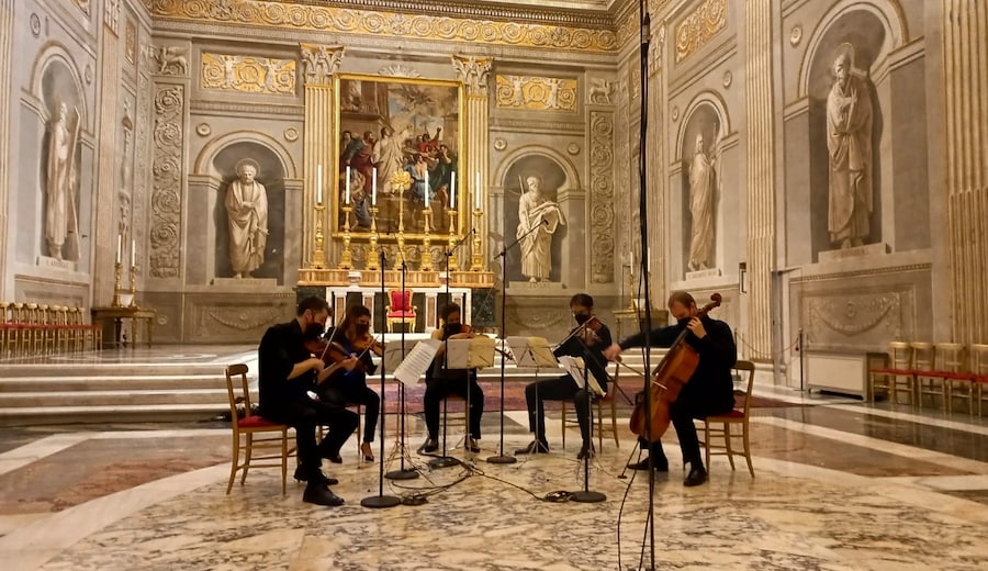 Il Quartetto Antonelliano e Agostino Mattioni per i Concerti del Quirinale