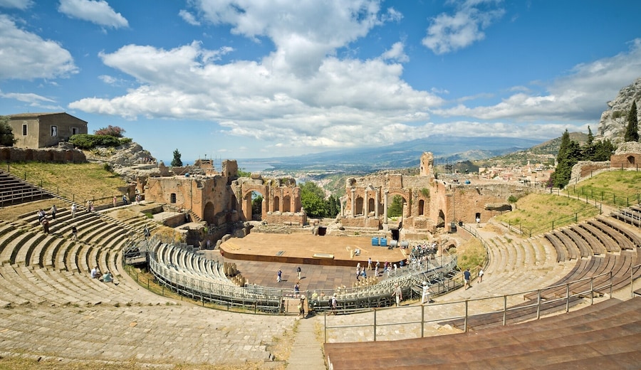 I luoghi dei Nastri: Il Teatro Antico di Taormina