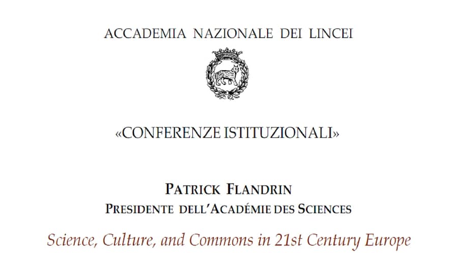 Science, Culture, and Commons in 21st Century Europe