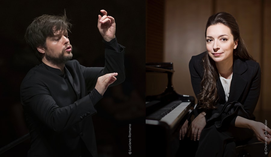 Il "premio Chopin" Yulianna Avdeeva e Juraj Valčuha con l'Orchestra Rai