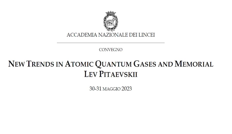 New trends in atomic quantum gases and memorial Lev Pitaevskii