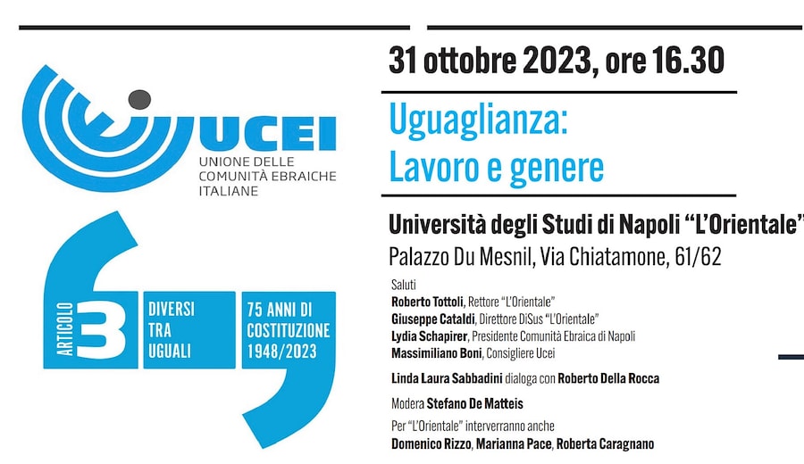 Uguaglianza: lavoro e genere