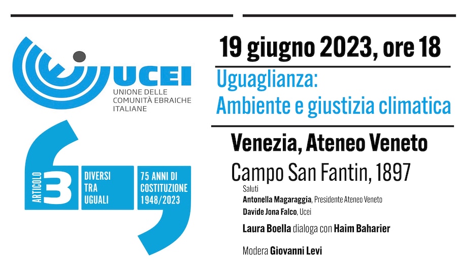 Uguaglianza: ambiente e giustizia climatica