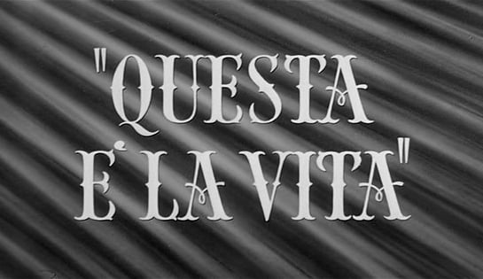 "Questa è la vita", 1954