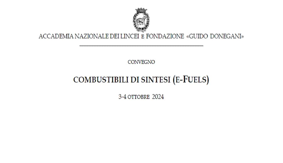 Combustibili di sintesi (e-fuels)