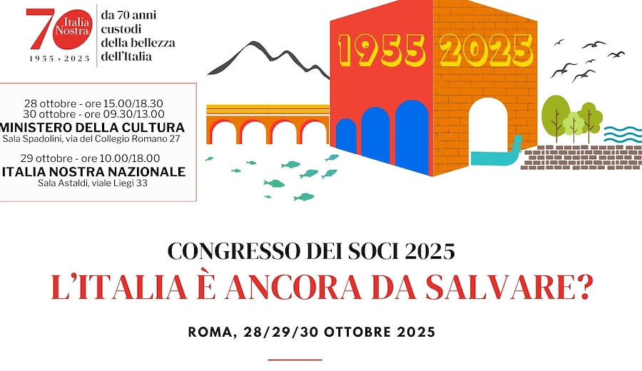 Grandi eventi per i 70 anni di Italia Nostra