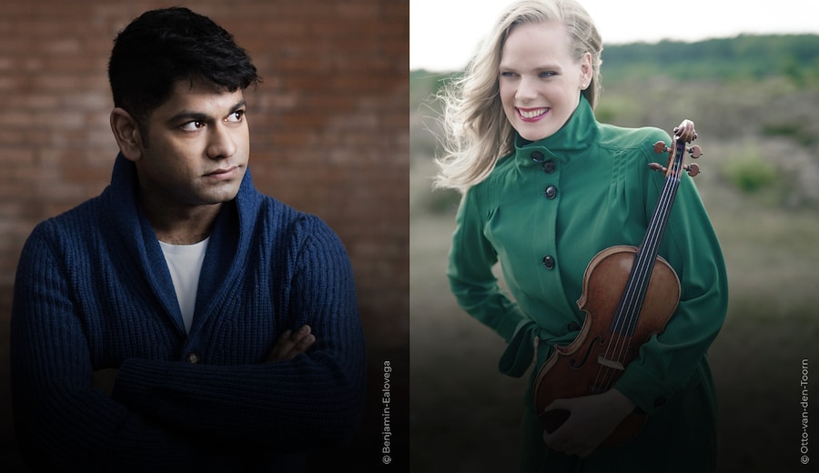 Alpesh Chauhan e Simone Lamsma ancora insieme all'Orchestra Rai dopo il successo del 2024