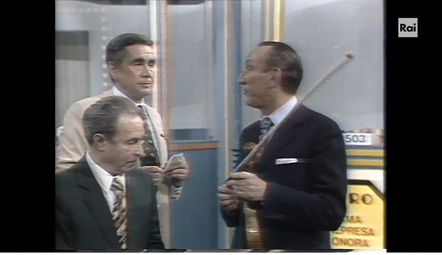 Enzo Tortora incontra il "Cannone"