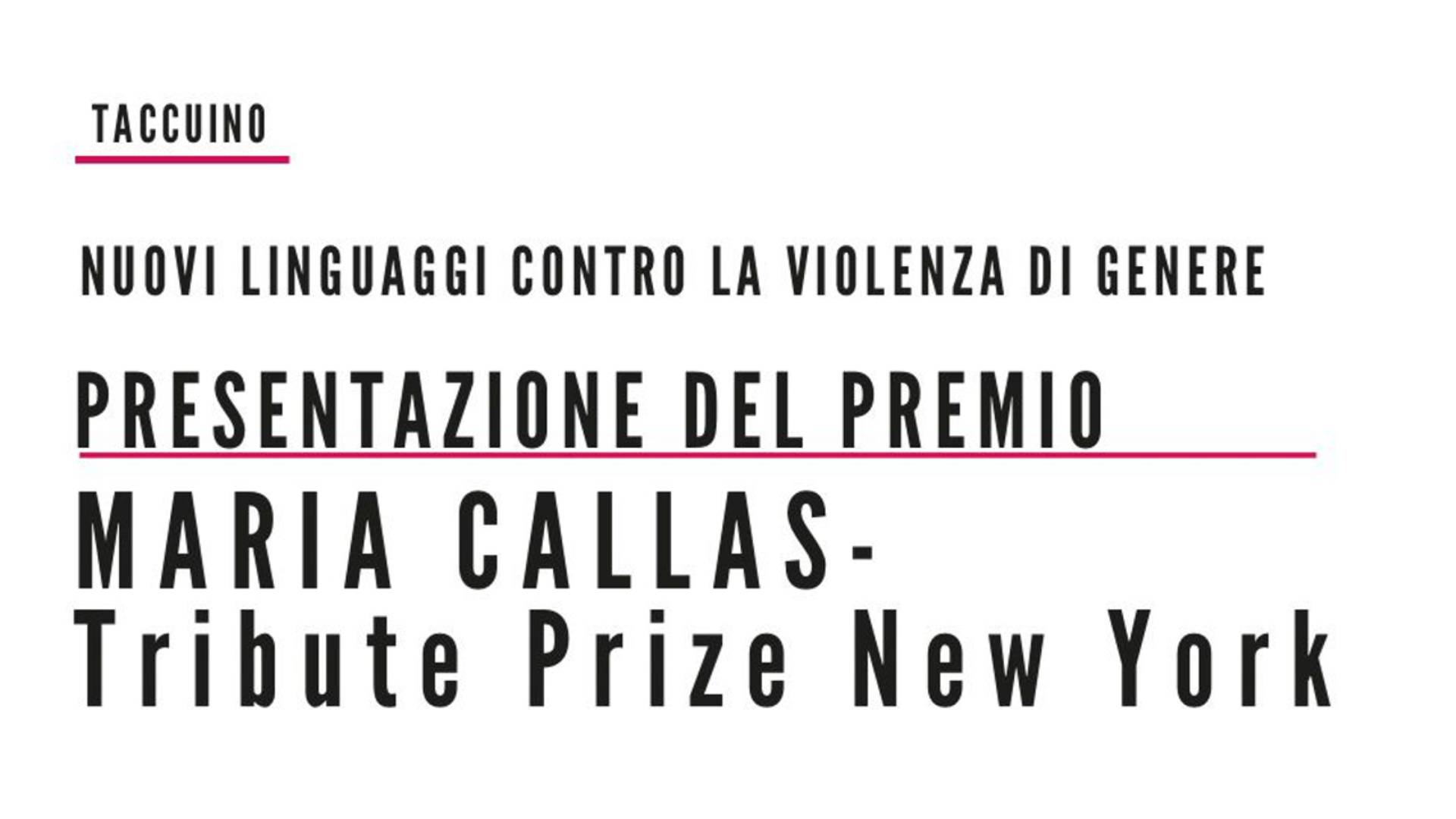Premio Maria Callas